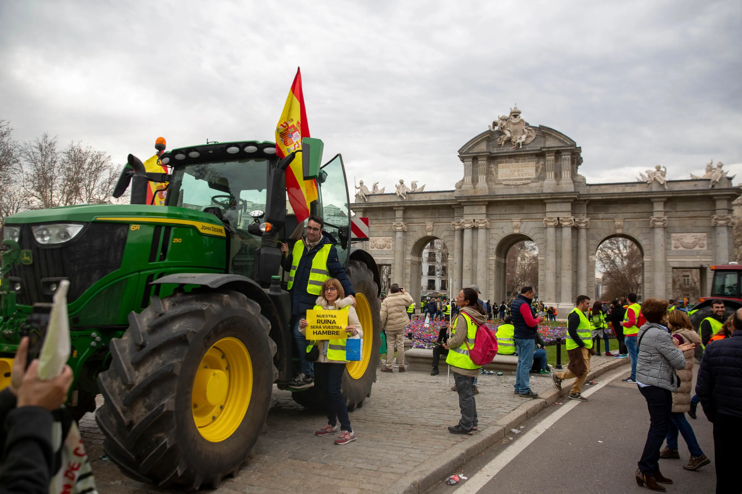 Tractorada en Madrid 11 febrero 2026
